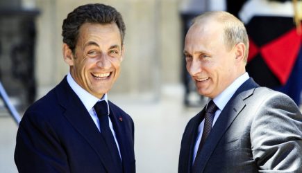 Очарованный Саркози признался в чувствах к Путину