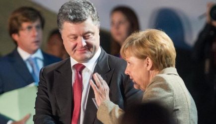 Меркель обманула Порошенко