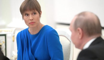 Кальюлайд приехала к Путину за поддержкой в Совбезе ООН