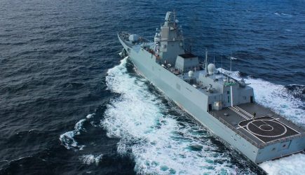 Китайские СМИ впечатлены российским фрегатом «Адмирал Флота Советского Союза Горшков»