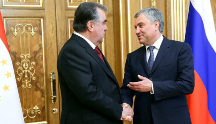 Рахмон пригласил Володина посетить Таджикистан