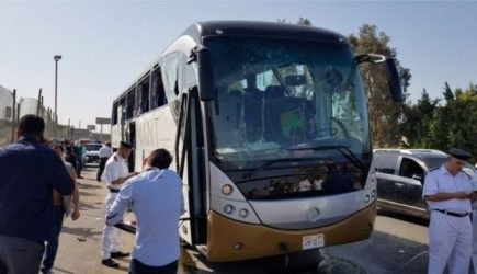 Взрыв у туристического автобуса в египетской Гизе