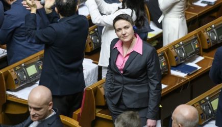 Савченко рассказала о страхе в глазах депутатов Рады