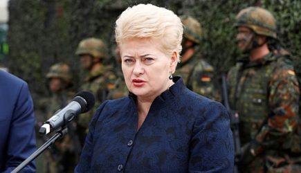 В Литве разнесли русофобскую политику Грибаускайте