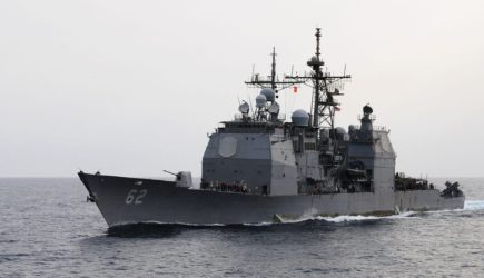 Крейсер ВМС США вынудил «Адмирала Виноградова» экстренно маневрировать в Тихом океане