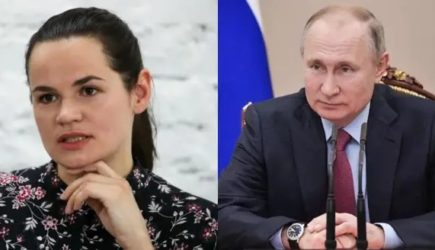 Тихановская попросила Путина не вводить войска