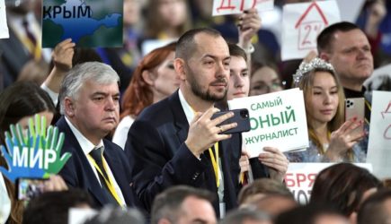 Украинский журналист пытался угрожать Путину лично. Не получилось