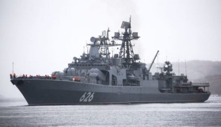 Алжир в отличие от струсившей натовской Испании принял отряд кораблей ВМФ России