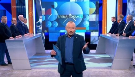 Представители Украины и Польши решили выяснить отношения на кулаках в передаче «Время покажет»