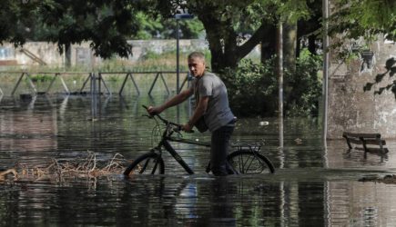 Названо число затопленных после разрушения Каховской ГЭС населенных пунктов