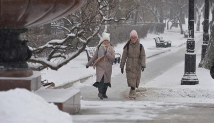 В Москве из-за снегопада задержали 35 авиарейсов и 4 отменили