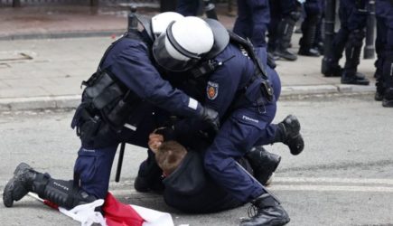 «Народная весна!» — В Варшаве полиция массово избила фермеров