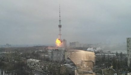 Россия ударила по телебашне Харькова с оборудованием для ПВО