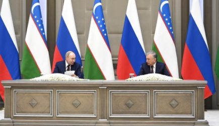 Путин заявил, что Россия построит две электростанции на озерах Узбекистана