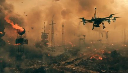 Стальной цветок над Киевом: В небо подняли главный кошмар Украины