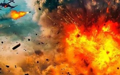 Bокруг Москвы, в небе…