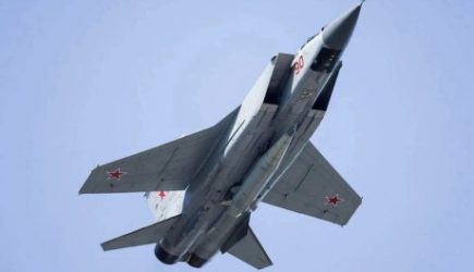 Провокация по угону истребителя МиГ-31 ВКС России с ракетой «Кинжал»
