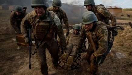 Военные Минобороны России под Северском наткнулись на вэсэушников-бомжей