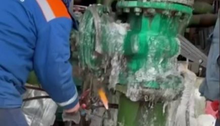 Кличко показал обледеневшую ТЭЦ в&nbsp;Киеве