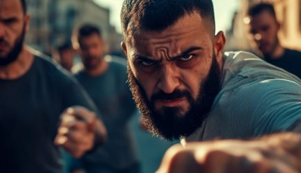 Толпа охранников-бородачей просто так убила парня в ТЦ. Очевидцы спокойно наблюдали за десятиминутным удушением