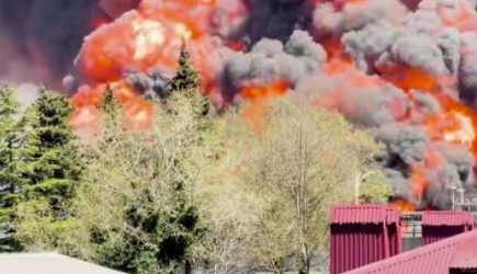 Туапсе&nbsp;&mdash; в&nbsp;беде: жителям снова не&nbsp;советуют выходить из&nbsp;дома